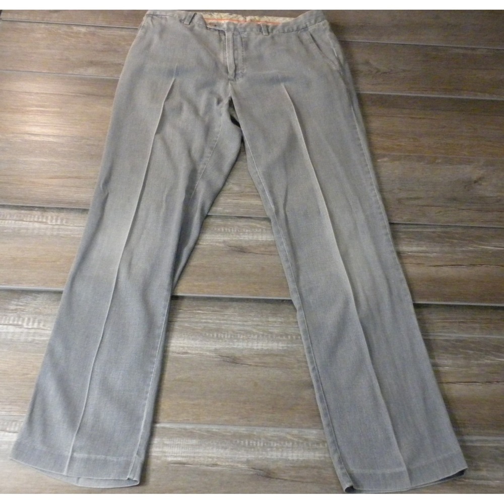 Tommy Bahama Pants 32x32 Gray Silk Blend Relaxed Luxury Island Life Breathable